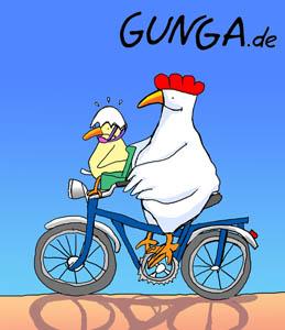 Cartoon: Eierschale (medium) by Gunga tagged eierschale