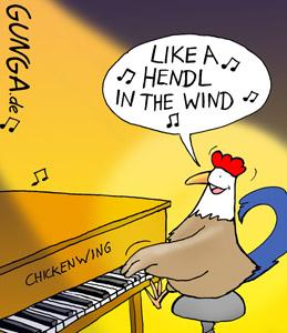 Cartoon: Hendl (medium) by Gunga tagged hendl