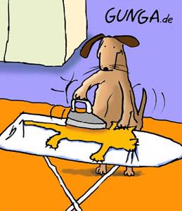 Cartoon: Hund (medium) by Gunga tagged hund