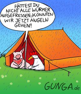 Cartoon: Würmer (medium) by Gunga tagged würmer