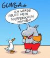 Cartoon: Nilfpferdchen (small) by Gunga tagged nilfpferdchen