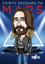 Cartoon: 30 Seconds to Mars (small) by mitosdorock tagged 30,seconds,to,mars,rock