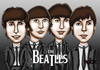 Cartoon: Beatles (small) by mitosdorock tagged beatles,rock