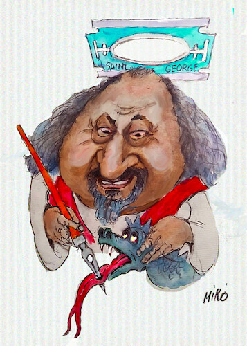 Cartoon: GEORGE (medium) by Miro tagged cartoons