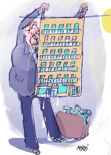 Cartoon: no comment (medium) by Miro tagged no,comment