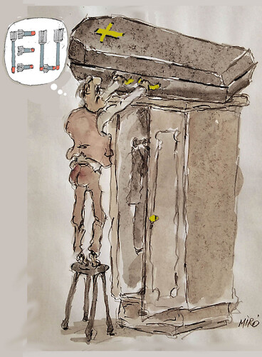 Cartoon: no text (medium) by Miro tagged no,text