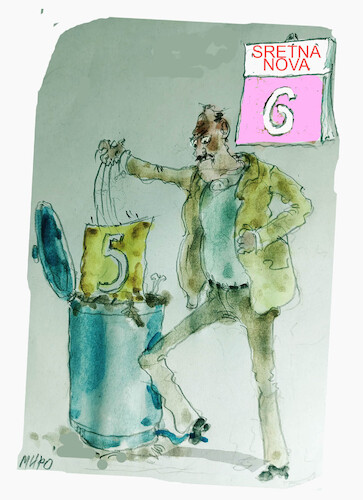 Cartoon: no text (medium) by Miro tagged no,text