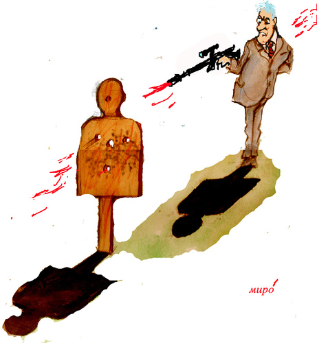 Cartoon: no title (medium) by Miro tagged title,no