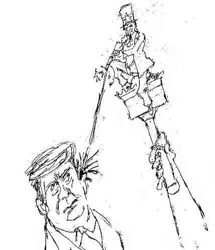 Cartoon: TRAMP (medium) by Miro tagged tramp