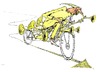 Cartoon: Laut aber nutzlos (small) by arnold tagged musik,fahrrad,kultur,skuril,surreal,lustig,freizeit