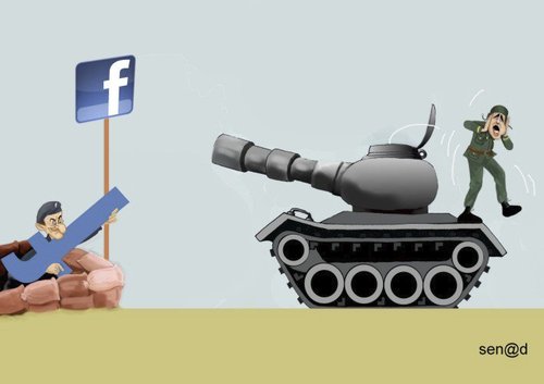 Cartoon: Facebook (medium) by Senad tagged senad,nadarevic,bosnia,bosna,karikatura,facebook