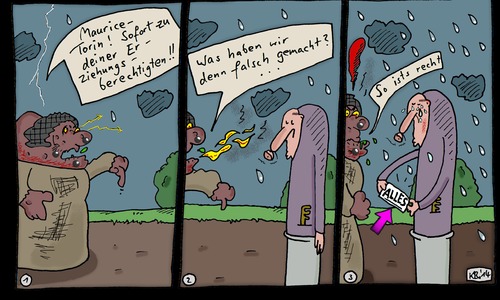 Cartoon: Böser Junge! (medium) by Leichnam tagged böser,junge,schabracke,mutter,erziehungsberechtigt,falsch,alles,schuldbekenntnis