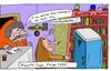 Cartoon: 5893 (small) by Leichnam tagged kaputte,ehen,rammeln,klo,eheleute,etappenscheißer,zum,elften,mal,schabracke,toilette