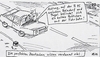 Cartoon: Automobil (small) by Leichnam tagged automobil,straße,fahrt,halbes,brötchen,warnung,radio,durchsage,perfekte,deutsche,verdammt,viel,wissen,achtung