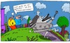 Cartoon: bunter Sommerquatsch (small) by Leichnam tagged bunter,sommerquatsch,ansprechen,ansprache,sw,durchgeknallt,sicherung,raus,frauenversteher,begreifer,psychologe,tröte,zwei,herren