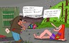 Cartoon: Fragezeichen (small) by Leichnam tagged fragezeichen,herr,knackrich,offener,bruch,warum,nicht,mal,was,anderes,verletzung,leichnam,leichnamcartoon