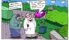 Cartoon: Im Park (small) by Leichnam tagged park,dienstag,mittwoch,beweis,wissenschaft,professor,doktor,das,sagen,viele