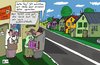 Cartoon: Jehovas Zeugen (small) by Leichnam tagged zeugenjehovas,außenstände,kneipe,religion,vater,bibelforscher