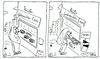Cartoon: Nahrungsladen (small) by Leichnam tagged nahrung,nahrungsladen,erbrechen,erbrochenes,ekel,ladengeschäft