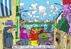 Cartoon: Peter und Gattin (small) by Leichnam tagged peter,gattin,muffel,stadt,fluss,leichnam,essen,fressen,doffler