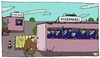 Cartoon: Pförtner (small) by Leichnam tagged pförtner,pförtnerei,eingang,einlass,starren,beobachten,erleichterung,verärgerung,unter,kontrolle