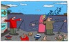Cartoon: Prahlo (small) by Leichnam tagged prahlo,prahlen,angeben,angler,fischer,see,fische,größe,ausfahren,länger
