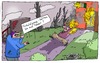 Cartoon: Tschuldigung (small) by Leichnam tagged tschuldigung,feuer,brand,raucher,rauchen,qualm,rauch,flucht,zigarre