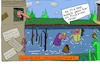 Cartoon: WLP IG 2 (small) by Leichnam tagged wasserlehrpfad,lehrpfad,fluss,flusskrebs,interessant,leichnam,leichnamcartoon,erstaunen,lehrreich