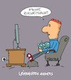 Cartoon: Zweitnacht (small) by Trantow tagged weihnachten,xmas,corona,pandemie,virus,2020