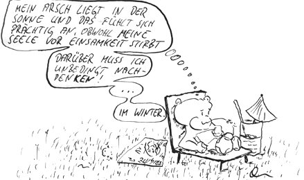 Cartoon: frühling (medium) by kusubi tagged kusubi