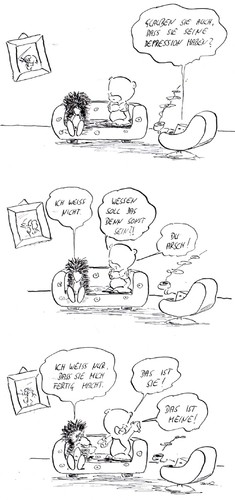 Cartoon: Nacktbilder (medium) by kusubi tagged kusubi