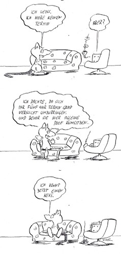 Cartoon: Selbstmörder und Kekse (medium) by kusubi tagged kusubi