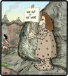 Cartoon: Caveman doomsayers (small) by cartertoons tagged cave,caveman,prophet,doomsayer,religion