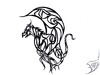 Cartoon: T-Dragon (small) by swenson tagged drachen,dragon,wm,worldchampionship,weltmeisterschaft,2010,fußball,soccer