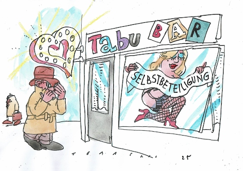 Cartoon: Beteiligung (medium) by Jan Tomaschoff tagged gesundheitswesen,geld,mangel,selbdtbeteiligung,gesundheitswesen,geld,mangel,selbdtbeteiligung