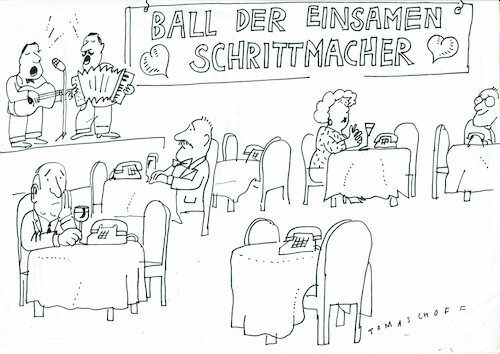 Cartoon: eimsam (medium) by Jan Tomaschoff tagged ärzte,gruppenpraxis,ärzte,gruppenpraxis