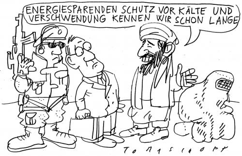 Cartoon: Energie sparen (medium) by Jan Tomaschoff tagged save,energy,energie,sparen,islam