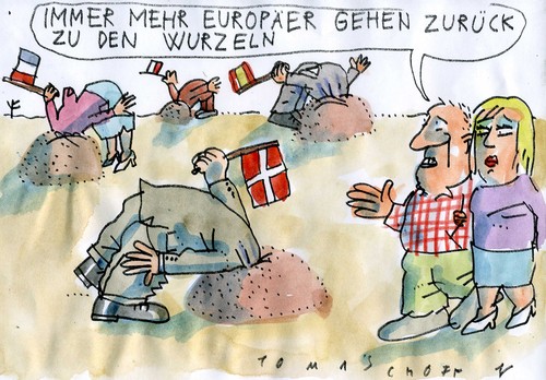 Cartoon: Europa (medium) by Jan Tomaschoff tagged eu,nationen,staaten,eu,nationen,staaten