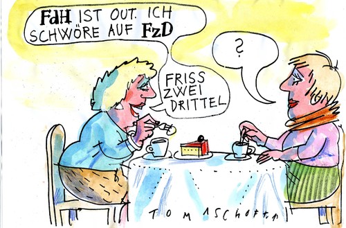 Cartoon: FzD (medium) by Jan Tomaschoff tagged gesundheit,fitness,übergewicht,dick,abnehmen,diät,diät,abnehmen,fitness,gesundheit,ernährung,essen