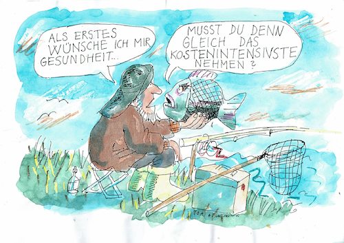 Cartoon: Gesundheit (medium) by Jan Tomaschoff tagged gesundheit,kosten,gesundheit,kosten