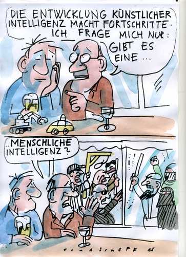 Cartoon: Intelligenz (medium) by Jan Tomaschoff tagged intoleranz,fanatismus,blödheit,fanatismus,intoleranz,blödheit