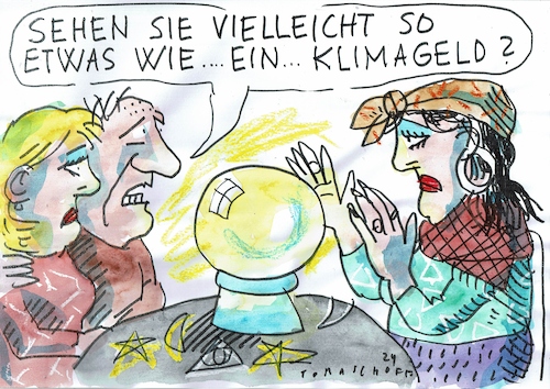 Cartoon: Klimageld (medium) by Jan Tomaschoff tagged klimageld,steuern,versprechen,klimageld,steuern,versprechen