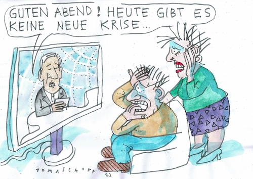 Cartoon: Krise (medium) by Jan Tomaschoff tagged krisen,politik,klima,kriege,krisen,politik,klima,kriege