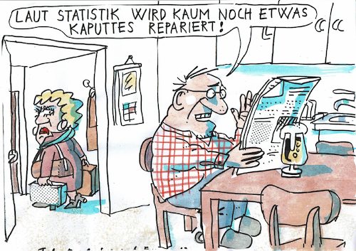 Cartoon: Reparatur (medium) by Jan Tomaschoff tagged beziehung,ehe,beziehung,ehe