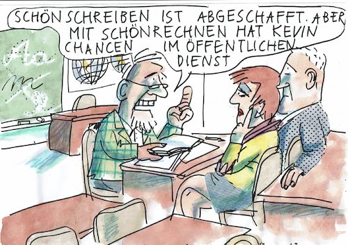 Cartoon: Schönrechnen (medium) by Jan Tomaschoff tagged verwaltung,planung,pannen,bauskandale,verwaltung,planung,pannen,bauskandale