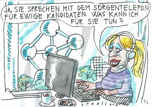 Cartoon: Sorgentelefon (medium) by Jan Tomaschoff tagged eu,ukraine,kandidaten,eu,ukraine,kandidaten