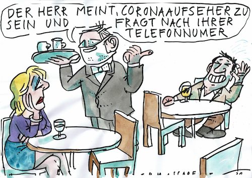 Cartoon: Telefonnummer (medium) by Jan Tomaschoff tagged telefonnummer,flirt,corona,telefonnummer,flirt,corona