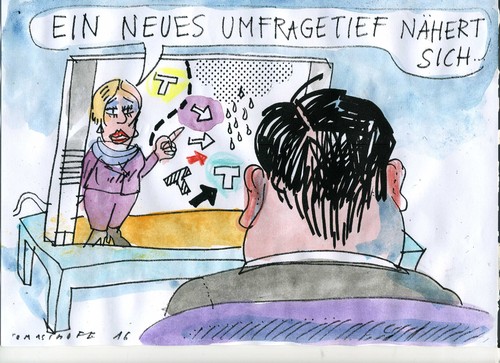 Cartoon: Tief (medium) by Jan Tomaschoff tagged gabriel,spd,gabriel,spd