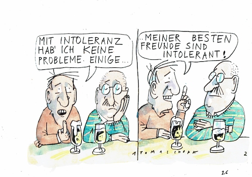 Cartoon: Toleranz (medium) by Jan Tomaschoff tagged intoleranz,toleranz,intoleranz,toleranz