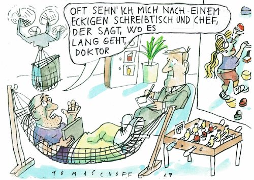 Cartoon: Work life (medium) by Jan Tomaschoff tagged arbeitsplat,stress,arbeitsfreude,arbeitsplat,stress,arbeitsfreude